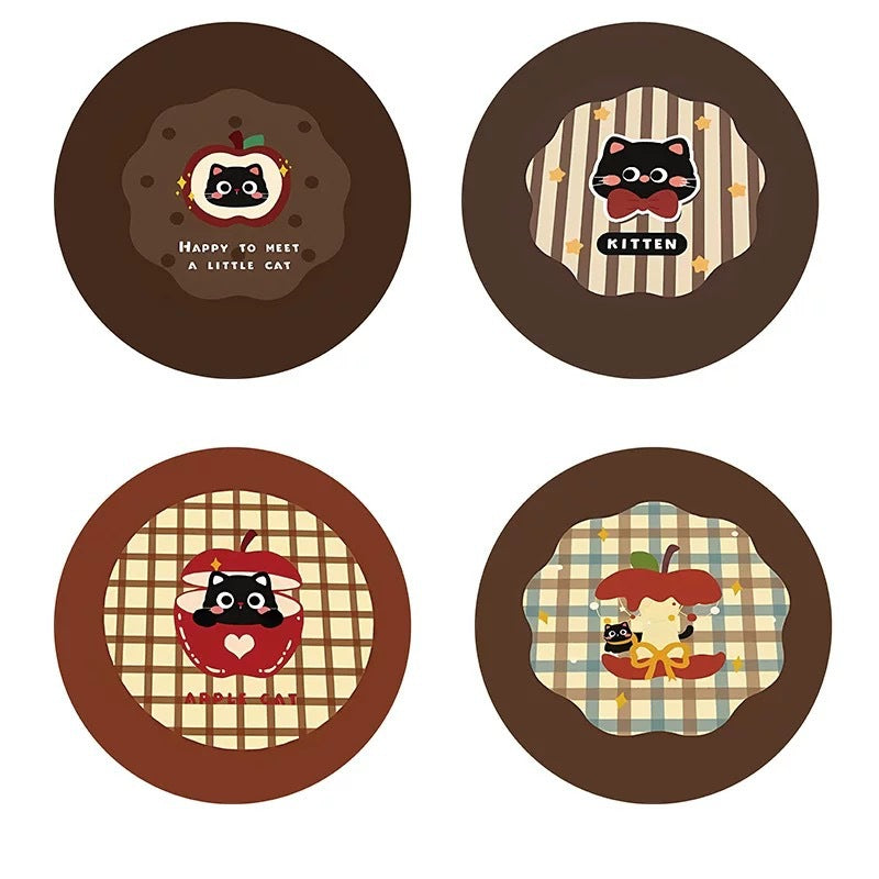 Cartoon Diatom Mud Coaster