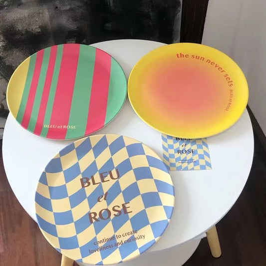 Sunset Plates