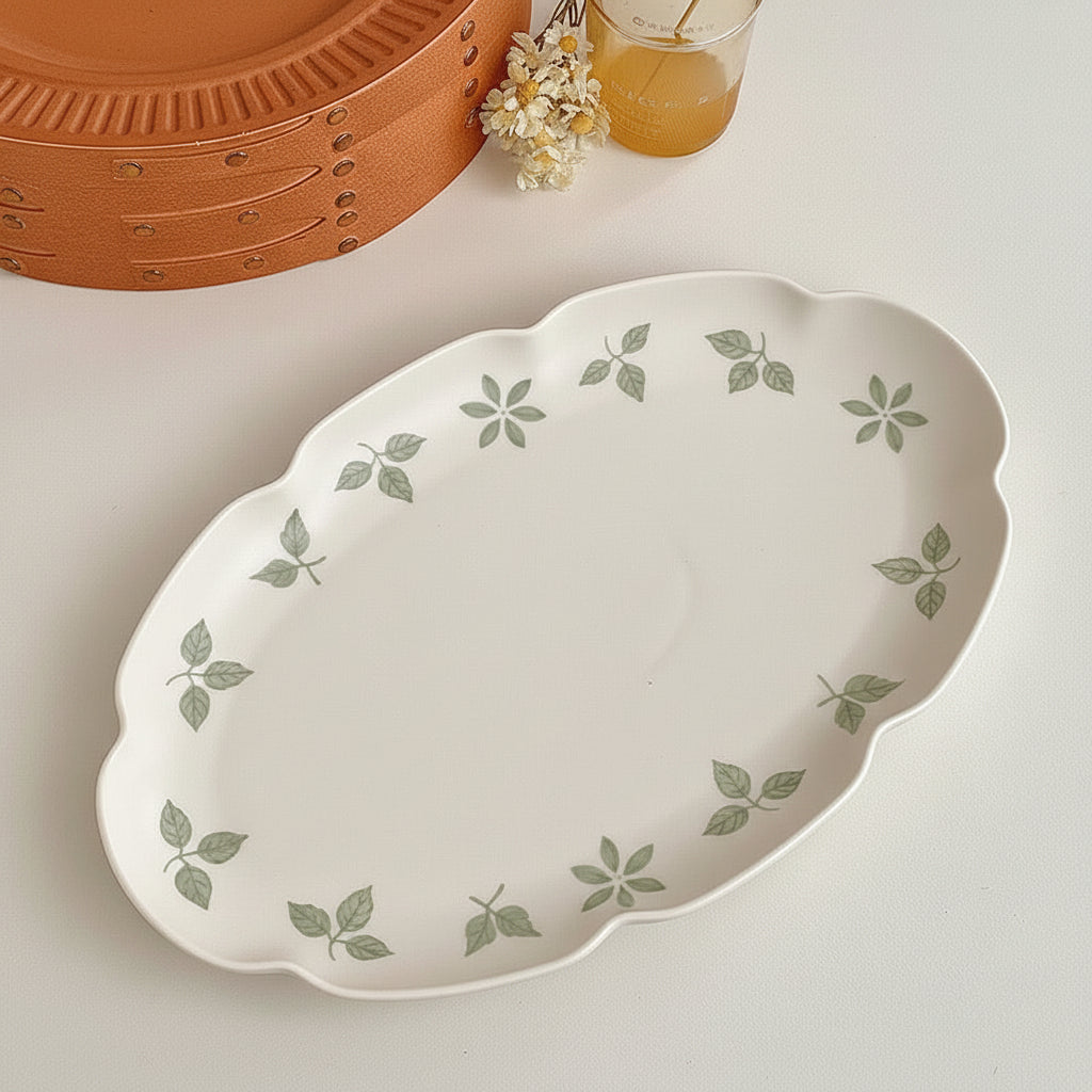 Oil Painting Dinner Set