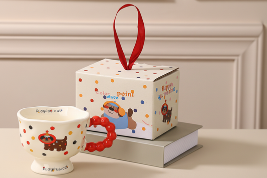Playful Paws & Whiskers Mug Set