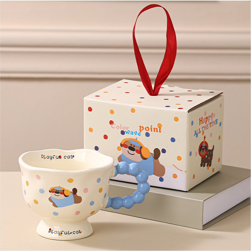 Playful Paws & Whiskers Mug Set
