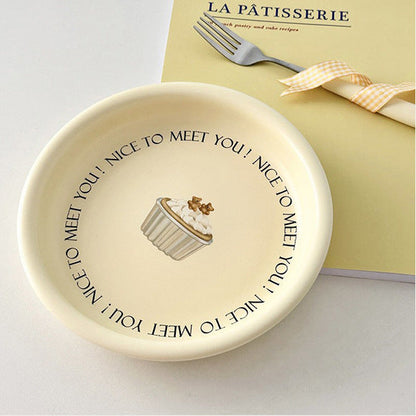 Nice to Meet You Bowl & Plate