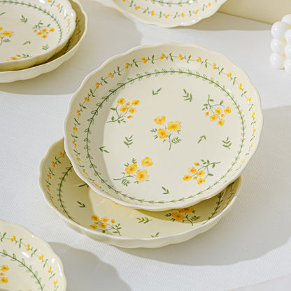 Spring Flower Plates