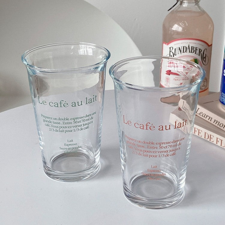 French Glass Cup