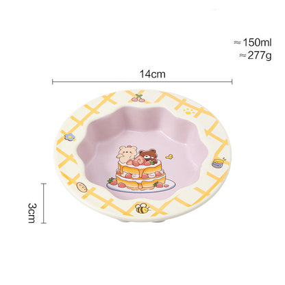 Bear Cake Cat & Dog Bowl