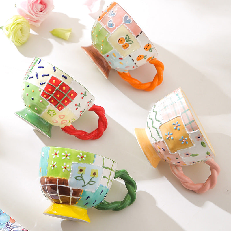 Hand Painted Ceramic Mug