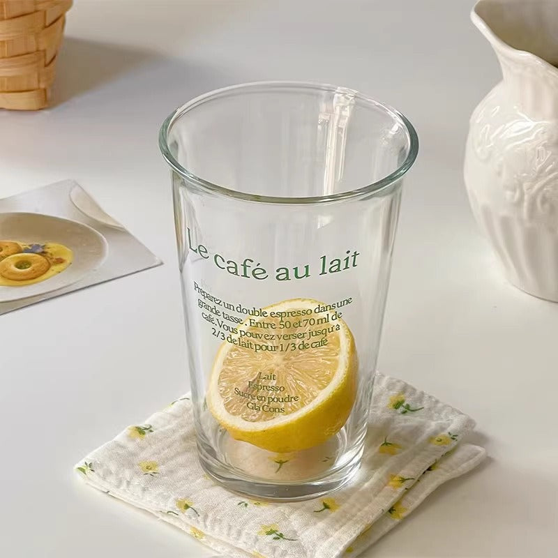 French Glass Cup