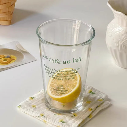 French Glass Cup
