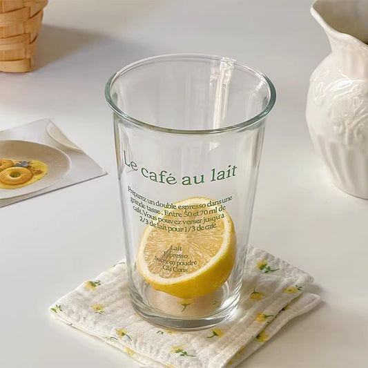 French Glass Cup