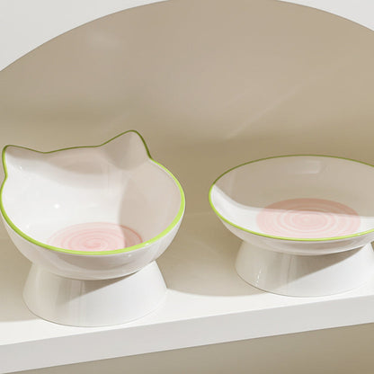 Guava Color Cat Bowl