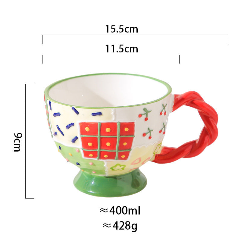 Hand Painted Ceramic Mug