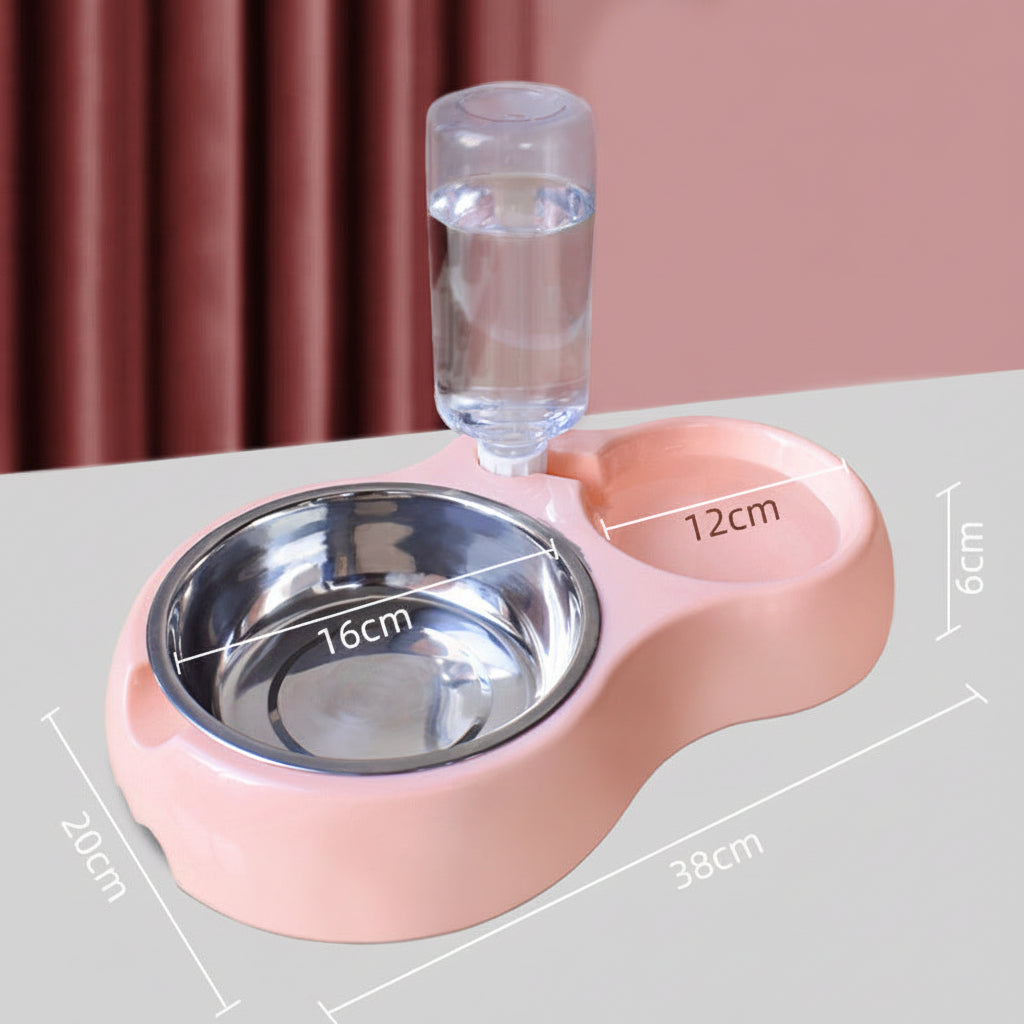 Cat bowl Automatic Feeder & Water Dispenser 2 in 1
