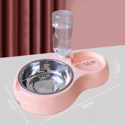 Cat bowl Automatic Feeder & Water Dispenser 2 in 1