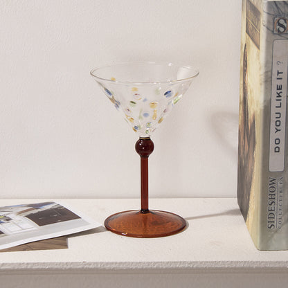 Colorful Polka Dot Glasses
