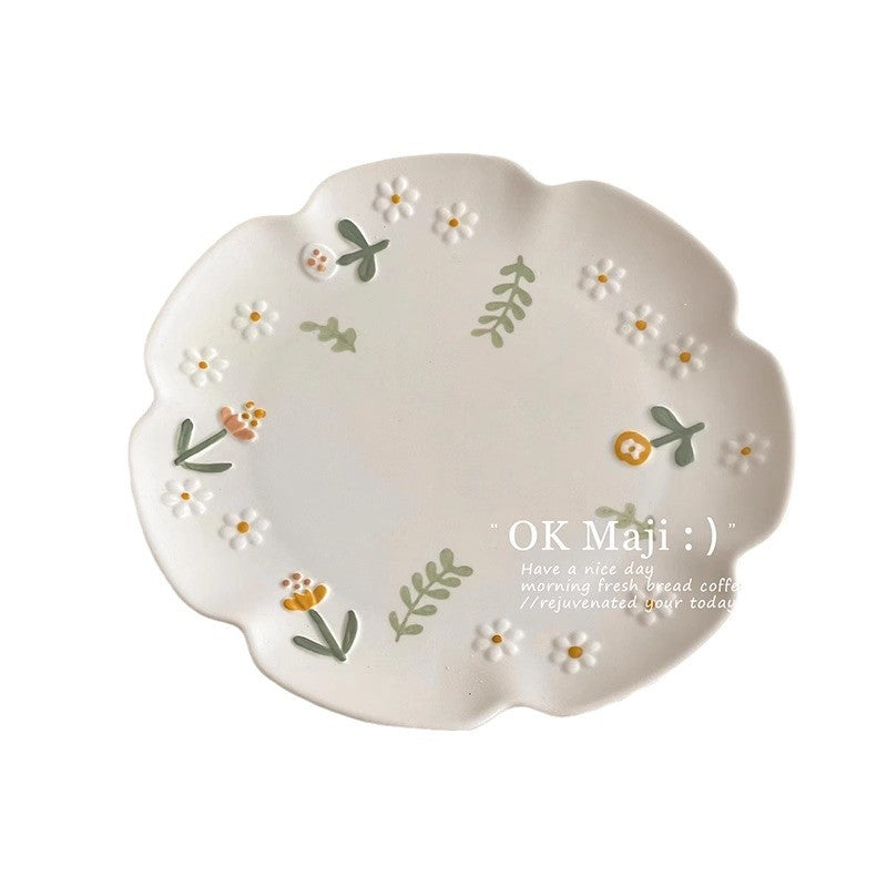 Oil Painting Dinner Set