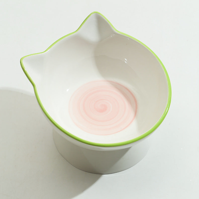 Guava Color Cat Bowl