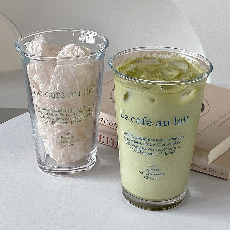 French Glass Cup