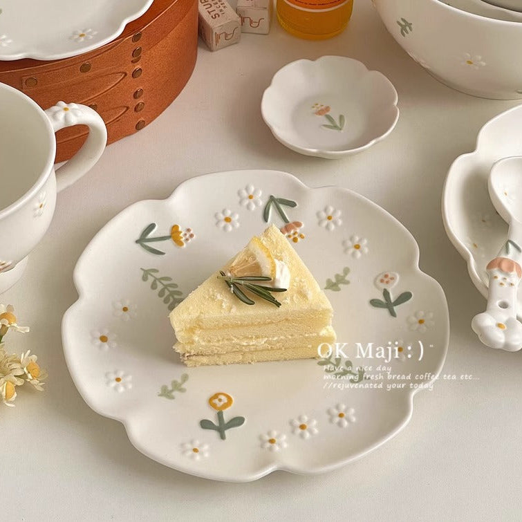 Oil Painting Dinner Set