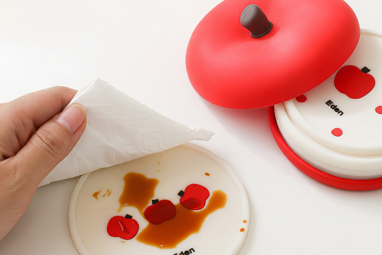 Creative Apple Round Coaster