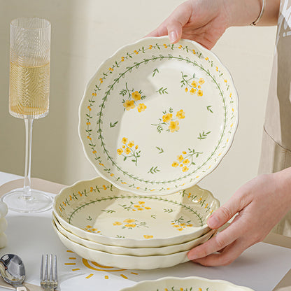 Spring Flower Plates