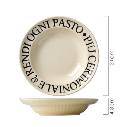 French Ceramic Tableware