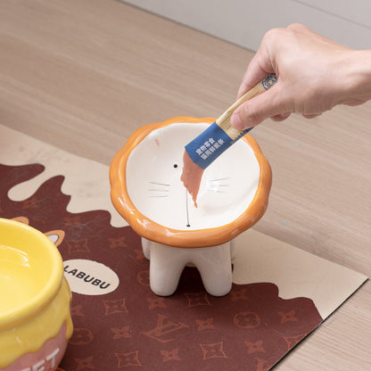 Honey Jar Cat & Dog Bowl