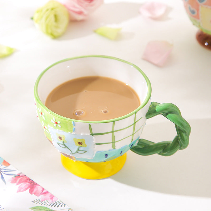 Hand Painted Ceramic Mug