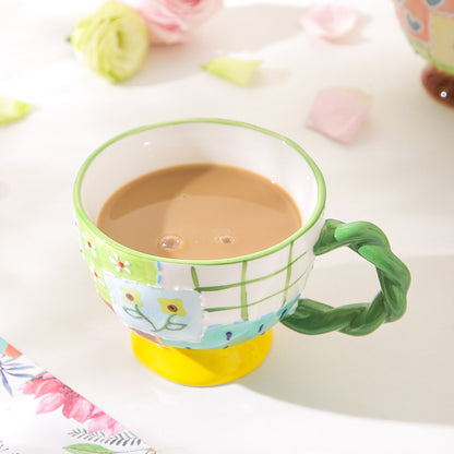 Hand Painted Ceramic Mug