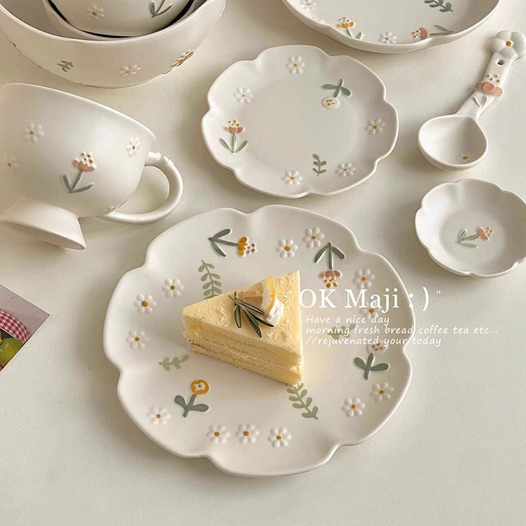Oil Painting Dinner Set