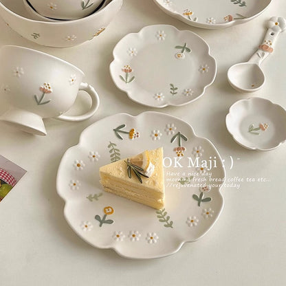Oil Painting Dinner Set