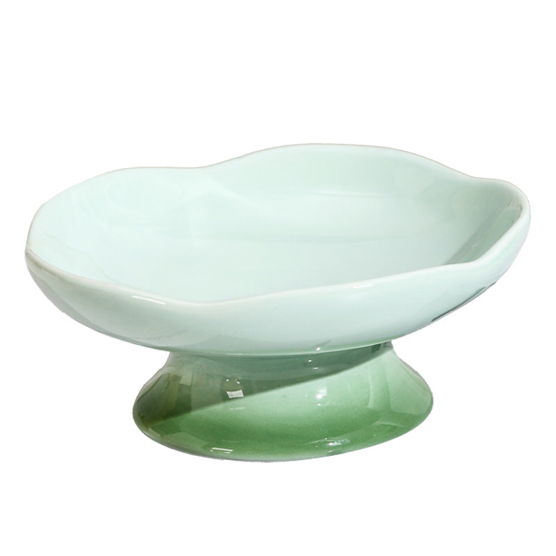 Cat & Dog Bowl Ceramic Petal