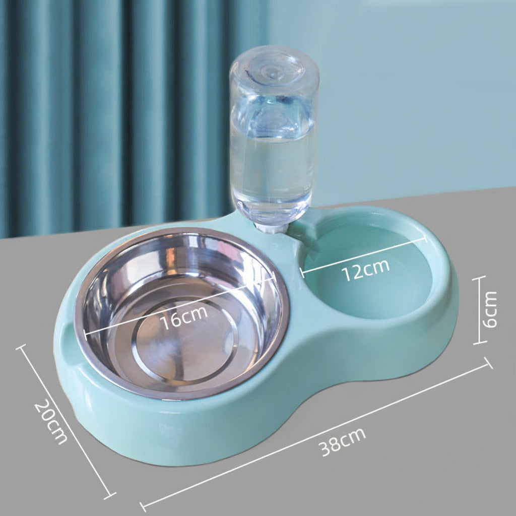 Cat bowl Automatic Feeder & Water Dispenser 2 in 1