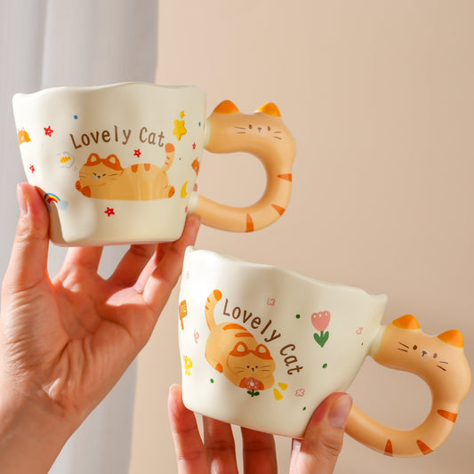 Cute Cat Ceramic Mug