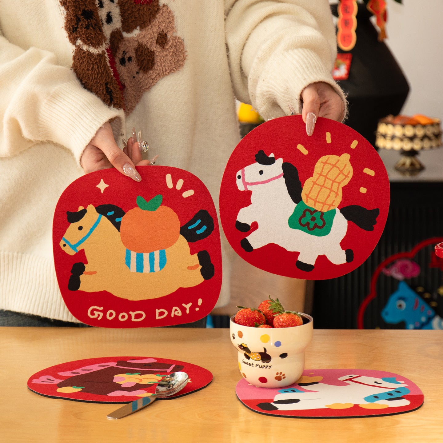 2026 Year of the Horse Dining Mat
