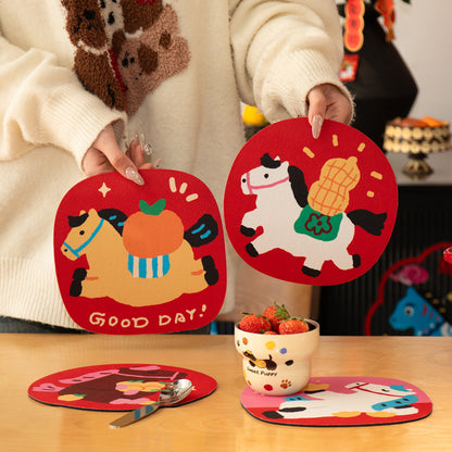 2026 Year of the Horse Dining Mat