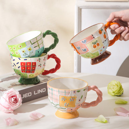 Hand Painted Ceramic Mug