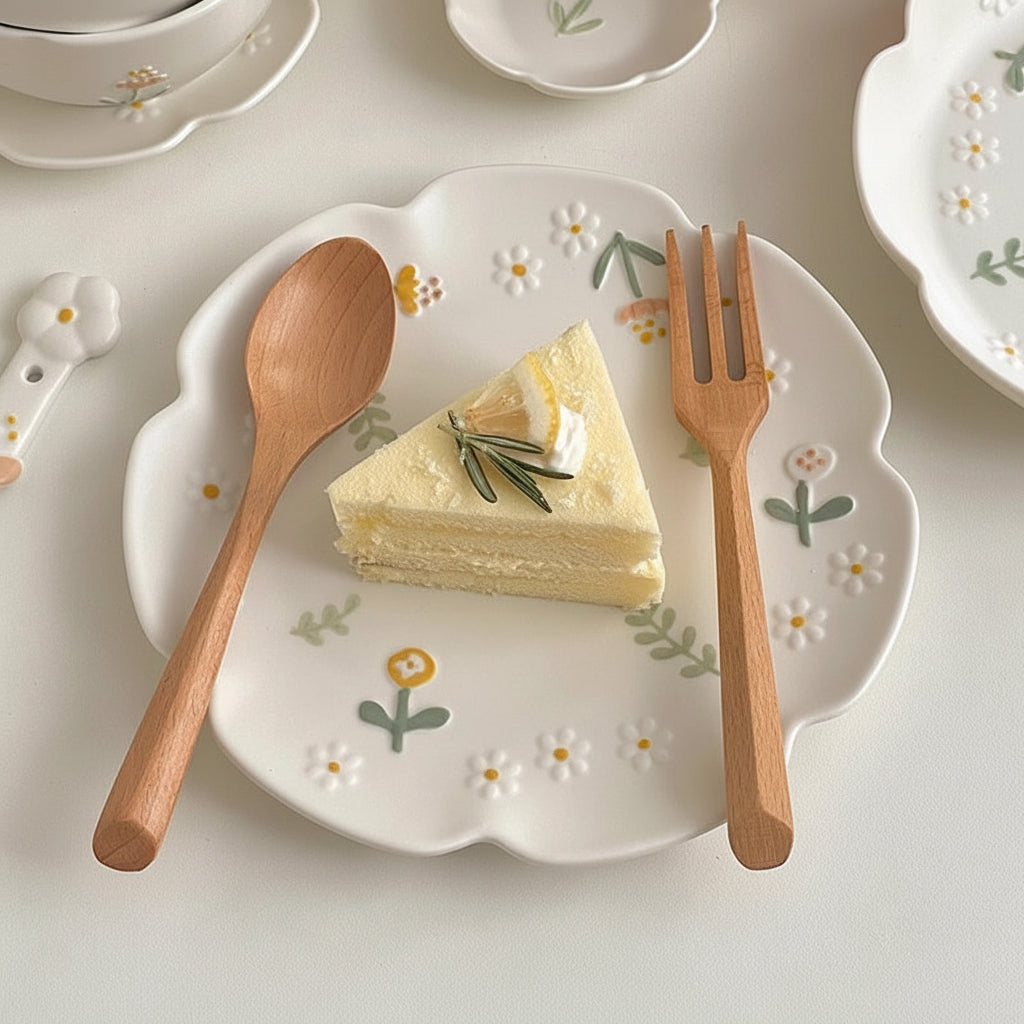 Oil Painting Dinner Set