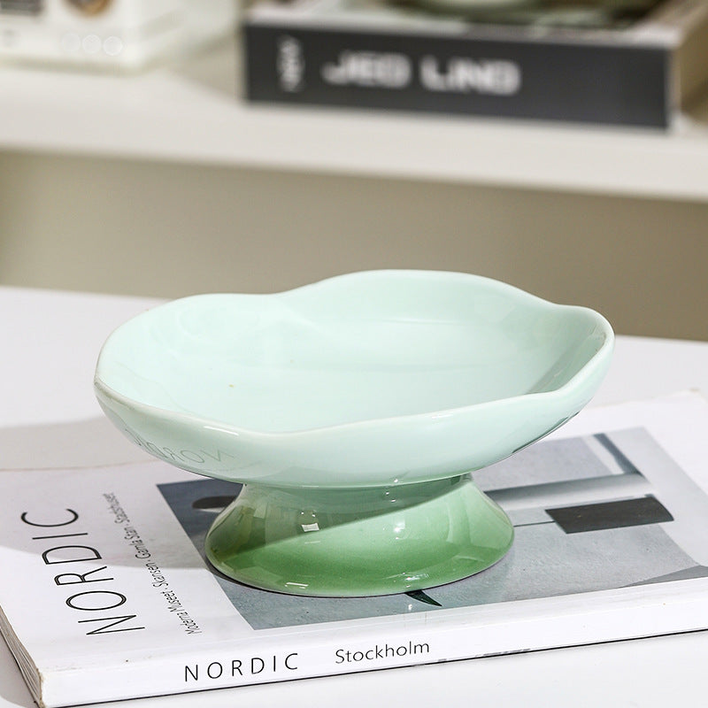 Cat & Dog Bowl Ceramic Petal