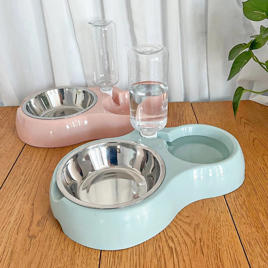 Cat bowl Automatic Feeder & Water Dispenser 2 in 1