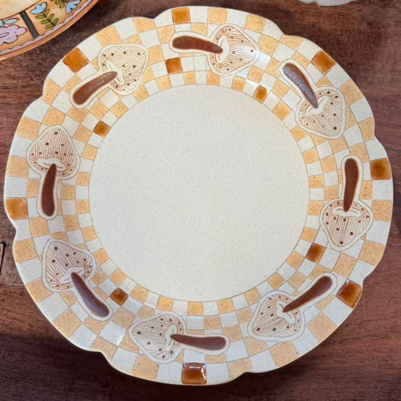 Mushroom Plate  *Masterpiece*