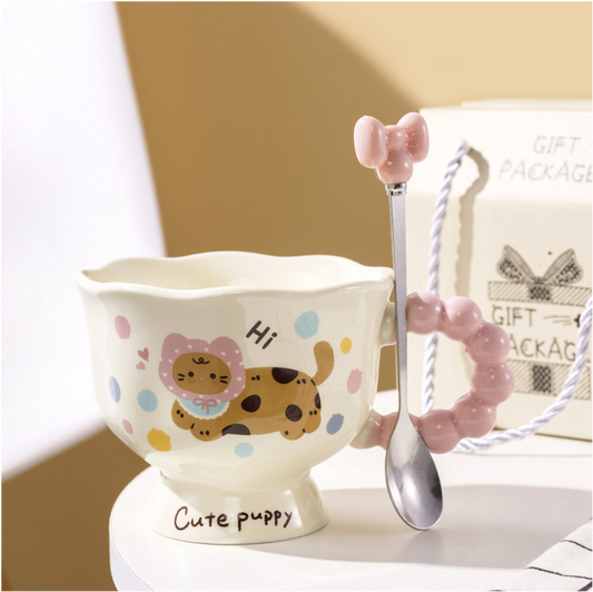 Sweet Paws Ceramic Mug Set